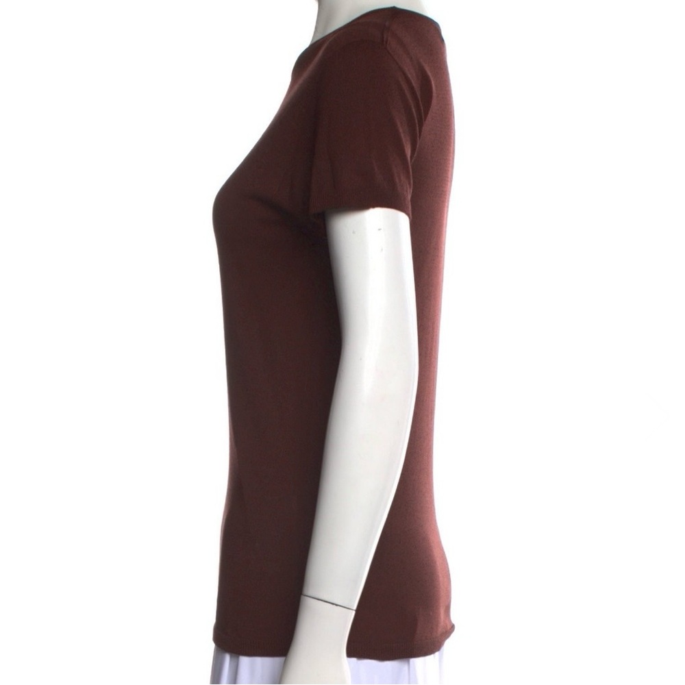 Tibi Shrunken Knit Tee - Picture 2 of 4